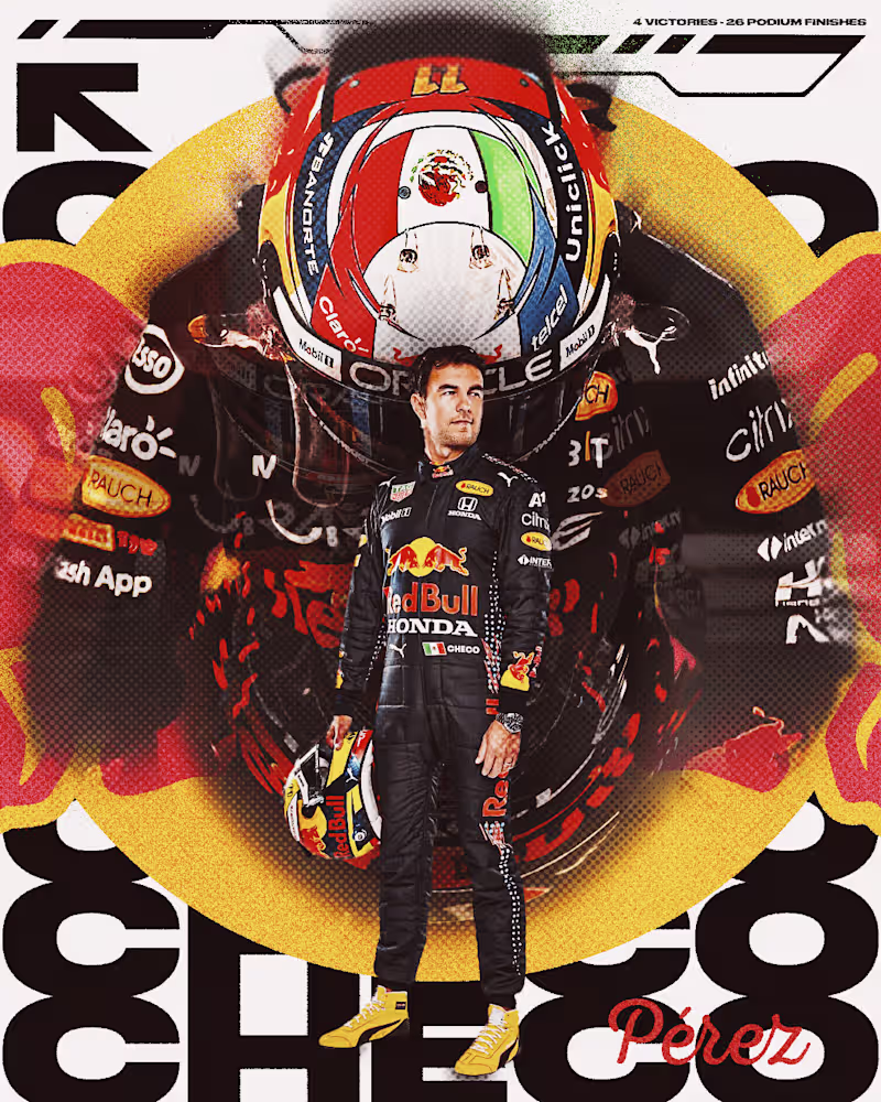 Cover image for Checo Perez x RB Racing