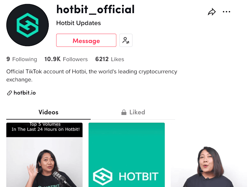 Cover image for Hotbit TikTok Video Script