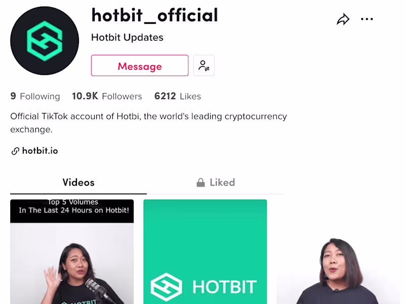 Cover image for Hotbit TikTok Video Script