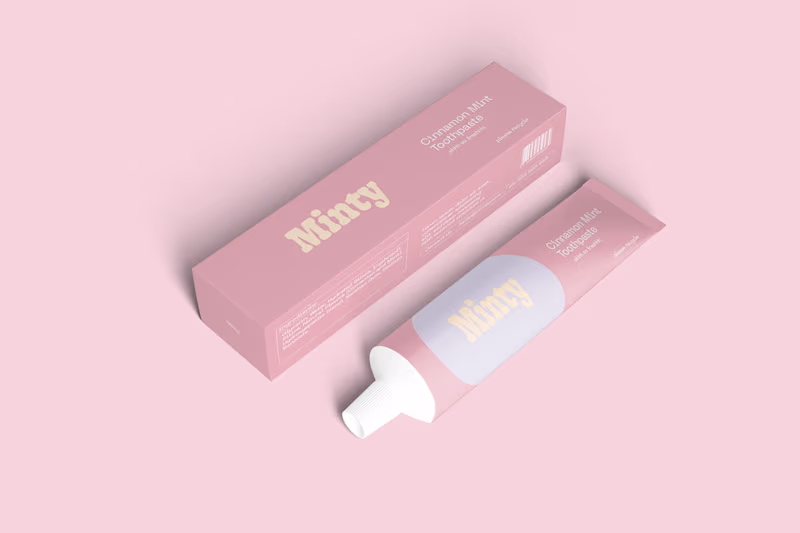 Cover image for Minty Toothpaste | Packaging & Branding