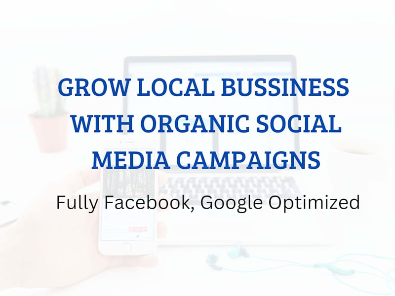 Cover image for Social Media Campaign for Local Business