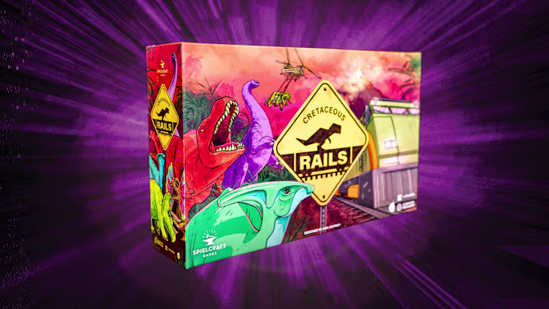 Cover image for Product Photography for Cretaceous Rails Board Game