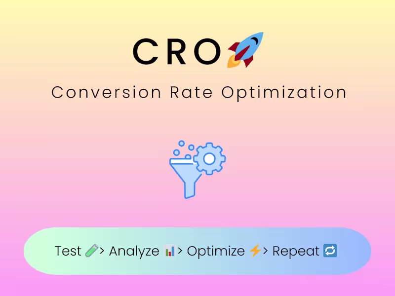 Cover image for Data-Driven CRO for Ecommerce  – Improve Conv. Rate & AOV