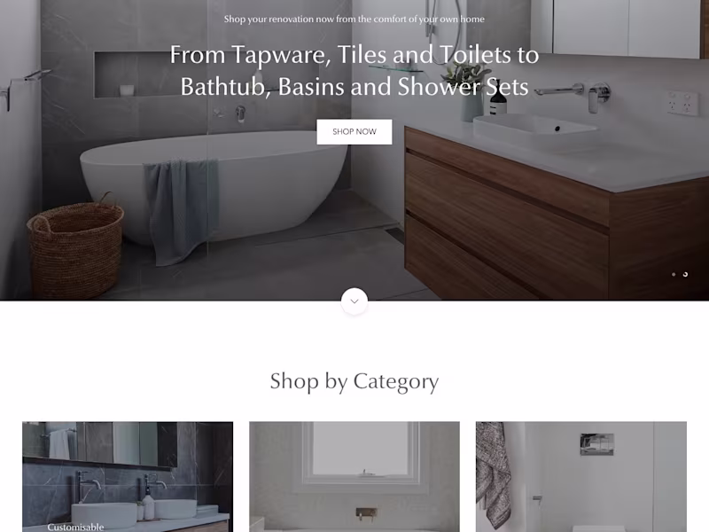 Cover image for Shopify Optimisation: Industrie Tapware 
