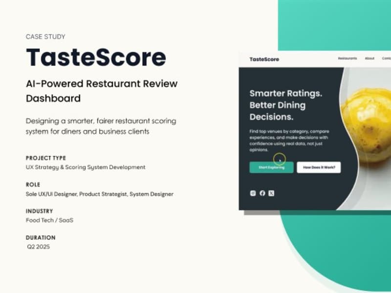 Cover image for AI-Powered Restaurant Review Platform - Case Study