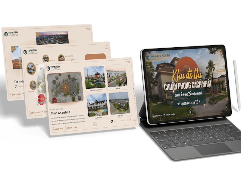 Cover image for DESIGN PROJECT
WEBSITE PHUC AN ASHITA