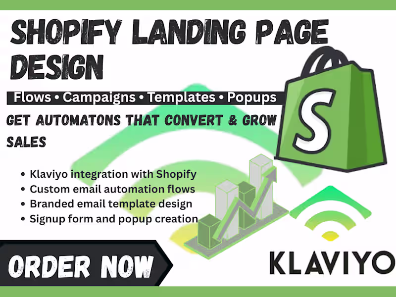 Cover image for  You will get get shopify landing page design via Shogun zipfy