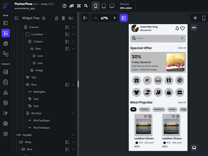 Cover image for Mobile App Development using FlutterFlow