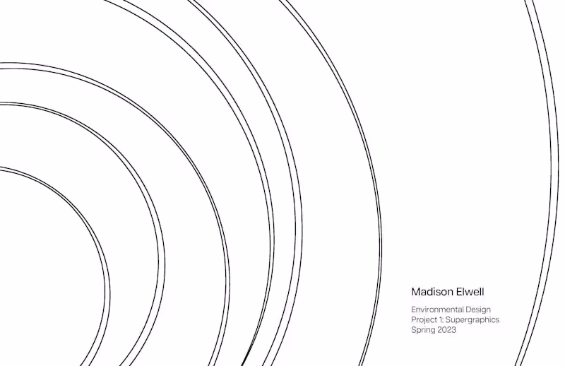 Cover image for Supergraphics Proposal in the Edwards College