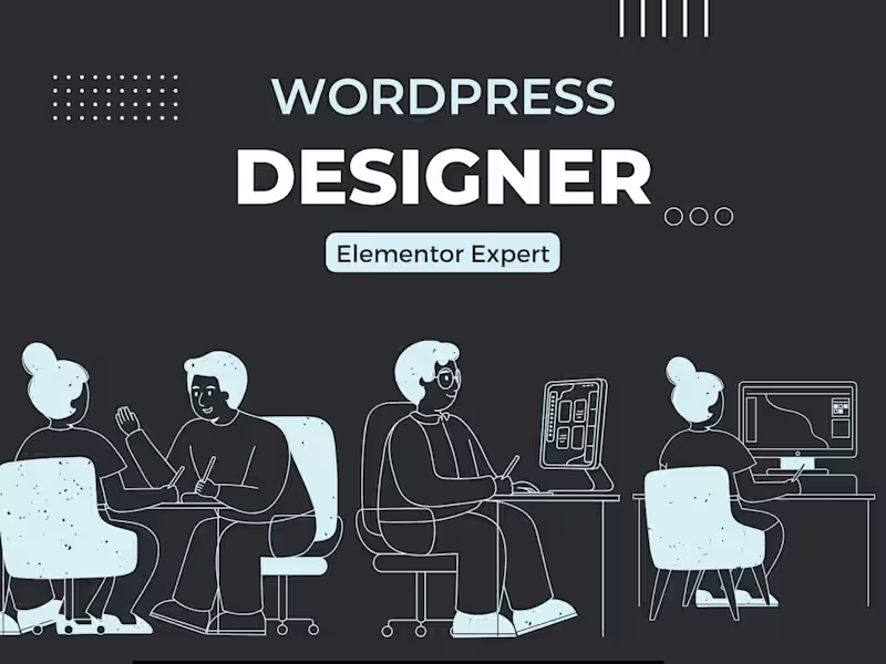 Cover image for Design or Clone WordPress Website with Elementor Pro 