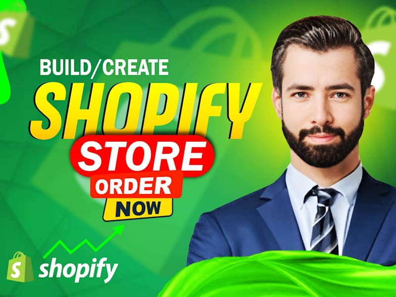 Cover image for Create And Develop Dropshipping Or Brand Shopify Store