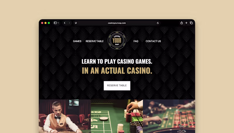 Cover image for Casino Your Way Brand and Website Development