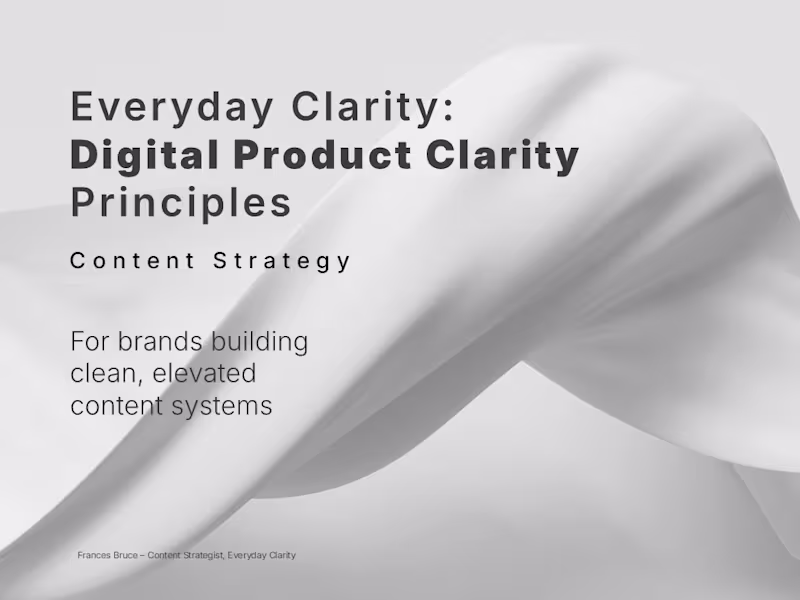 Cover image for This principle set showcases how