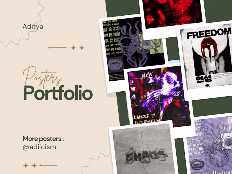 Cover image for Expressive Poster Designs