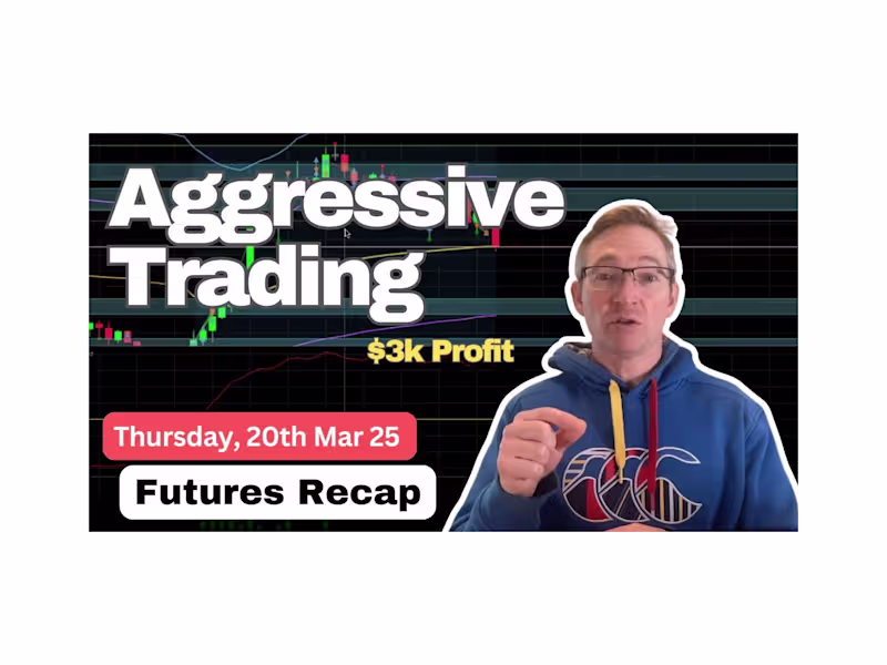 Cover image for Live Futures Trading Recap | 20th March, 2025 | 