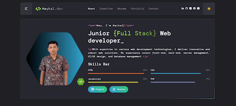 Cover image for Portfolio Website