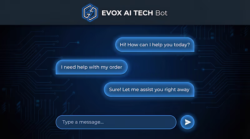 Cover image for AI Chatbot Development
Custom AI chatbot