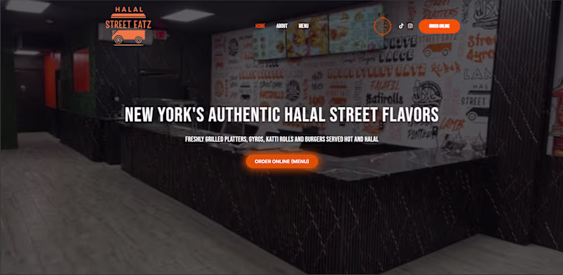 Cover image for Working on a full WordPress build for Halal Street Eatz — fr...
