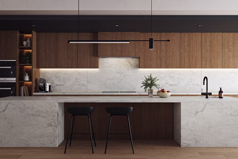 Cover image for High quality 3d visualize for Kitchen