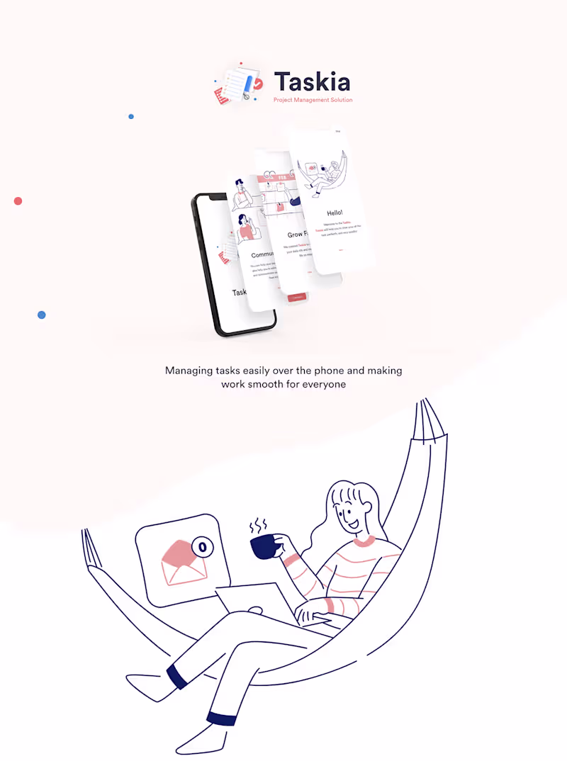 Cover image for Taskia :: Behance