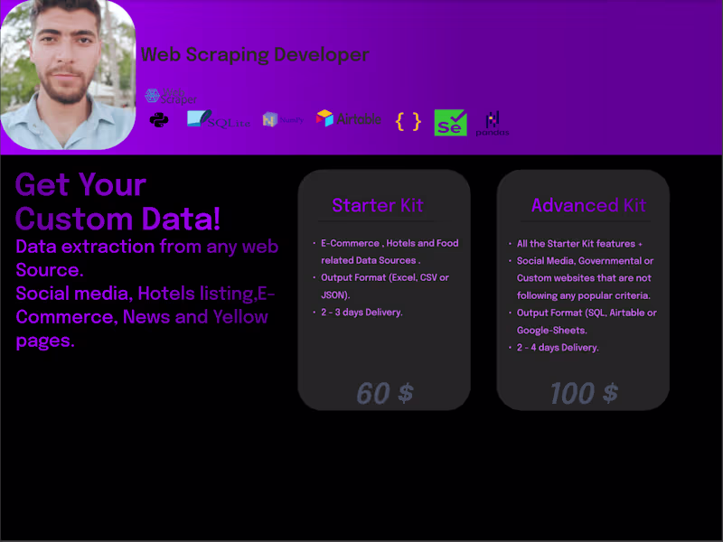 Cover image for Get a Your Data Extracted 