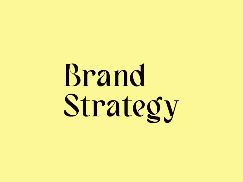 Cover image for Brand Strategy