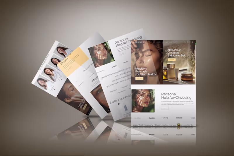 Cover image for LUCIANA - Modern Skincare Website

LUCIANA