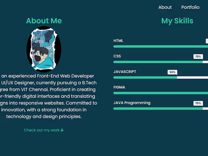 Cover image for Aakarsh Portfolio