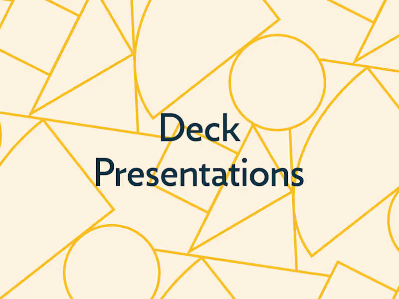 Cover image for Deck Cleanup