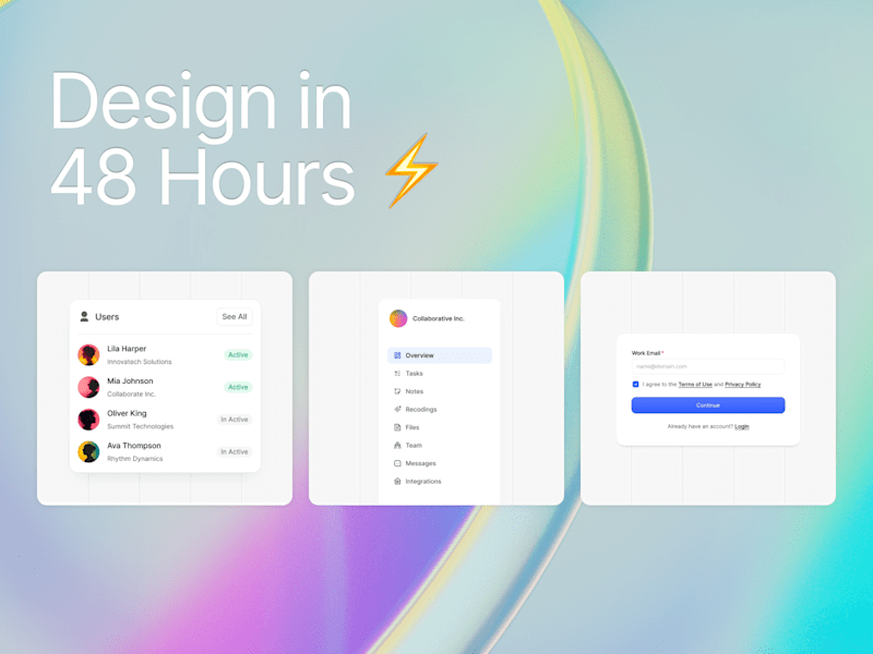 Cover image for Design your SaaS in 48 Hours ⚡
