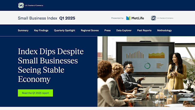 Cover image for Redesign Implementation for the U.S. Chambers of Commerce 