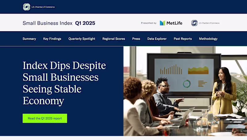 Cover image for Redesign Implementation for the U.S. Chambers of Commerce 