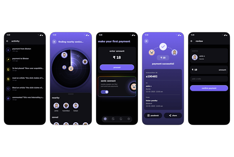 Cover image for Proximity payments app