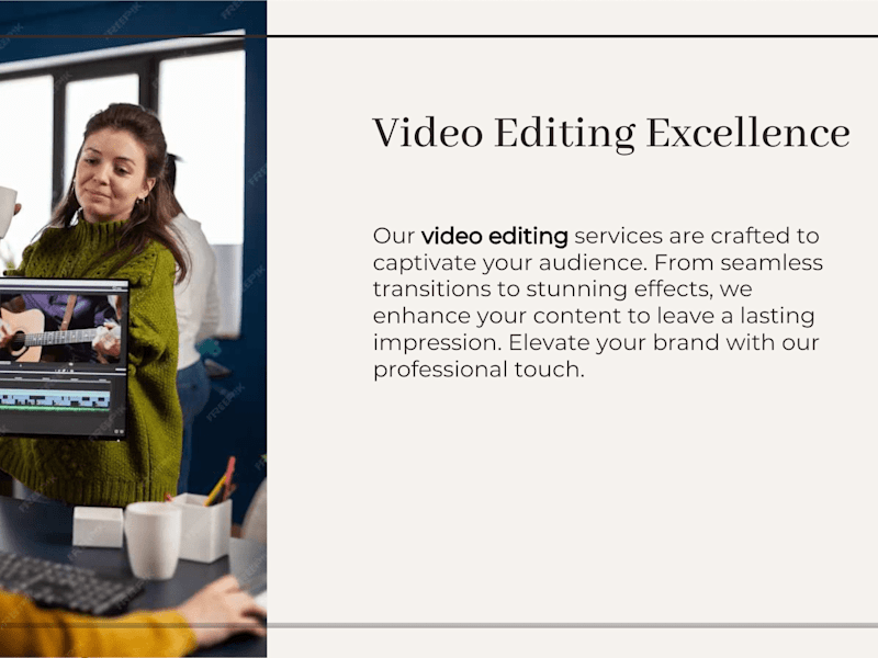 Cover image for Video editing