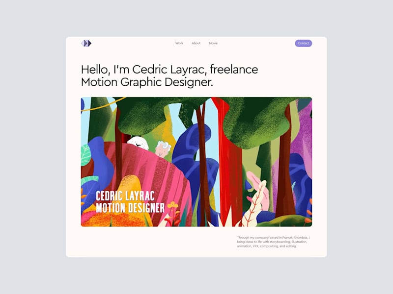 Cover image for Web Design & Framer Development - Cedric Layrac