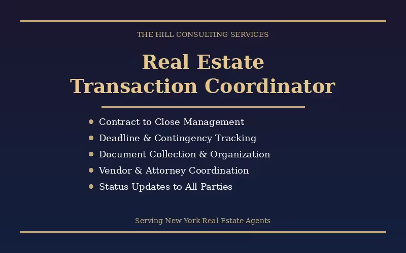 Cover image for Real Estate TC Services Overview