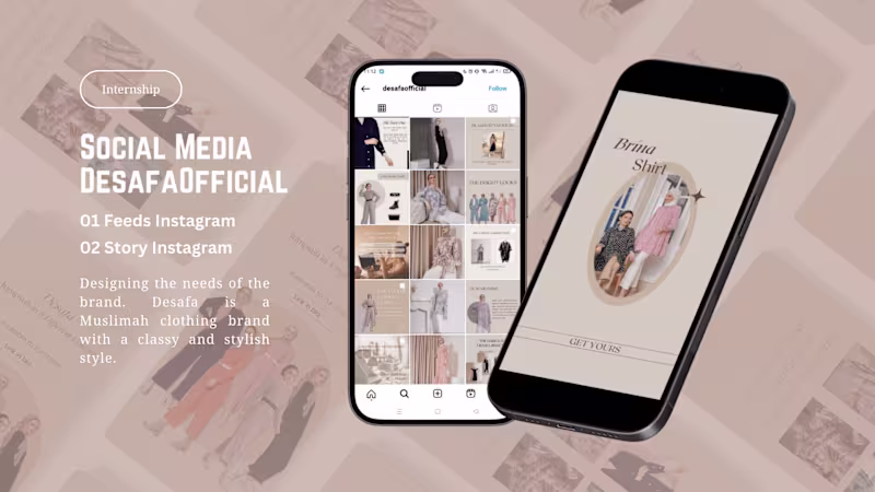 Cover image for Social Media Design for Desafa Official