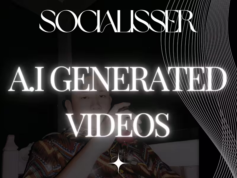 Cover image for ✦ Fully AI-Generated Videos (with Manual Editing) ✦