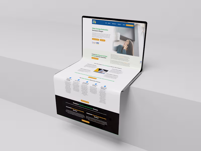 Cover image for PNW Restoration Services – Emergency Property Restoration Websi…