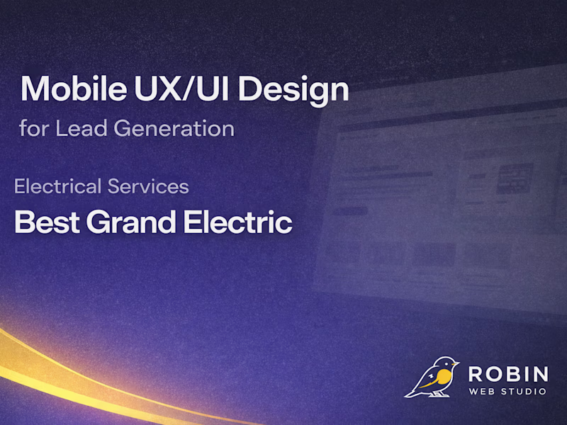 Cover image for Mobile UX/UI Design for Lead Generation