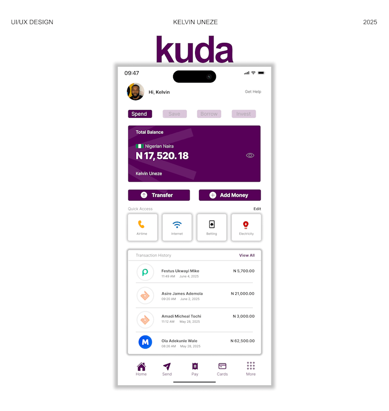 Cover image for KUDA Microfinance Bank