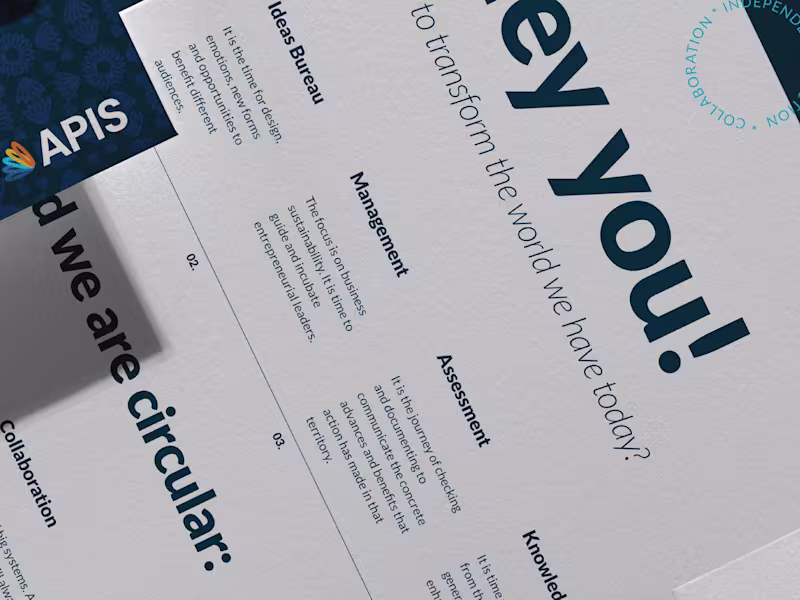 Cover image for APIS - Visual Identity on Behance