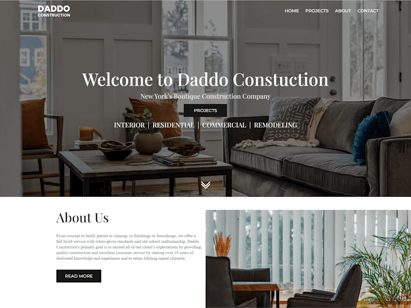 Cover image for Daddo Constuction