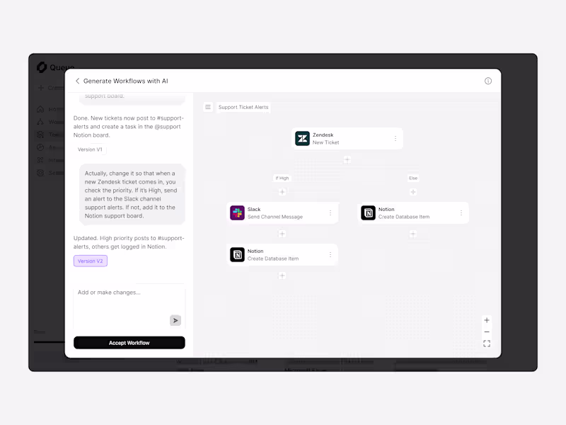Cover image for Queue - Product Design