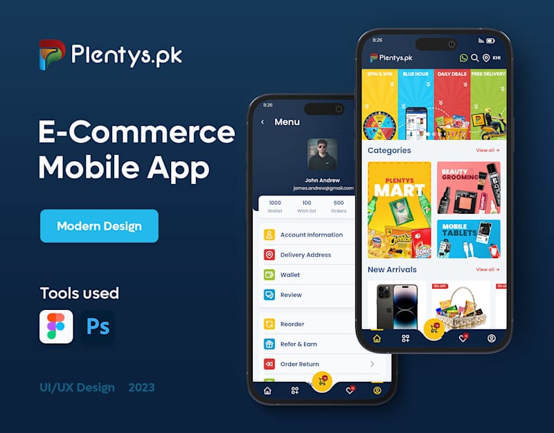 Cover image for Plentys.pk | E-Commerce mobile app