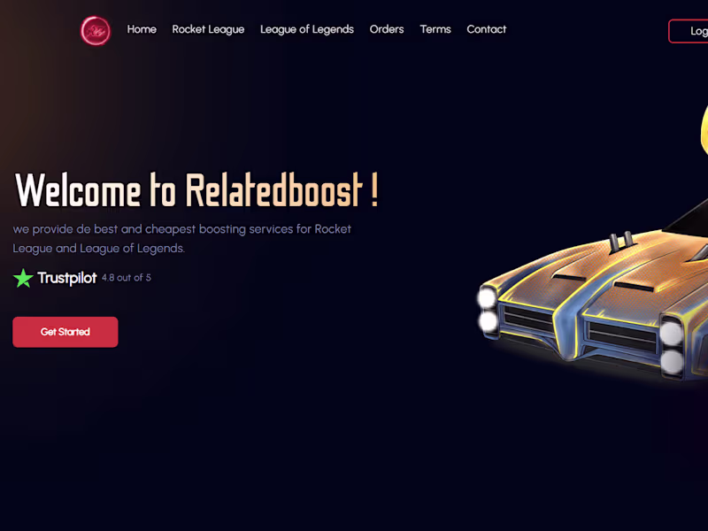 Cover image for Relatedboost - Rocket League and League of Legends Boosting Ser…