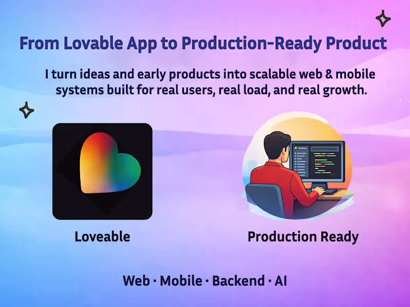 Cover image for Get Your Lovable App Turned Into a Stable, Deployed Product