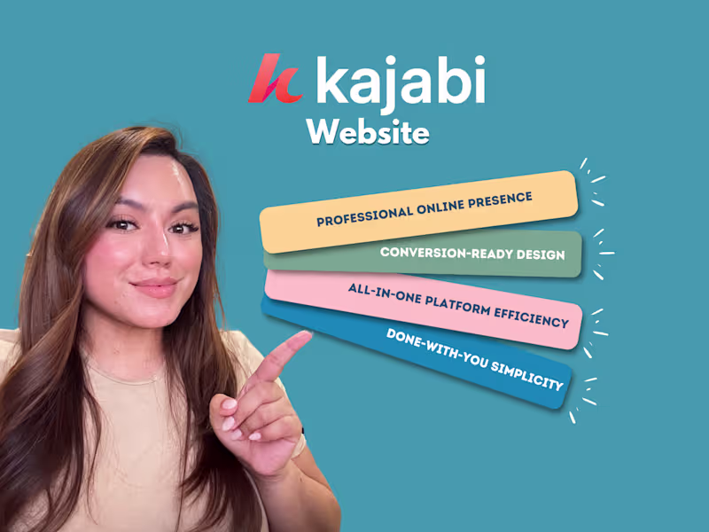 Cover image for 4 Page Kajabi Website