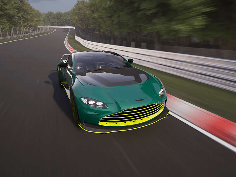 Cover image for Aston Martin Vantage: Precision in Motion