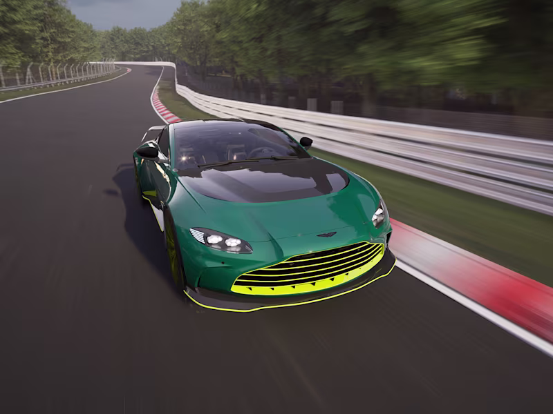Cover image for Aston Martin Vantage: Precision in Motion